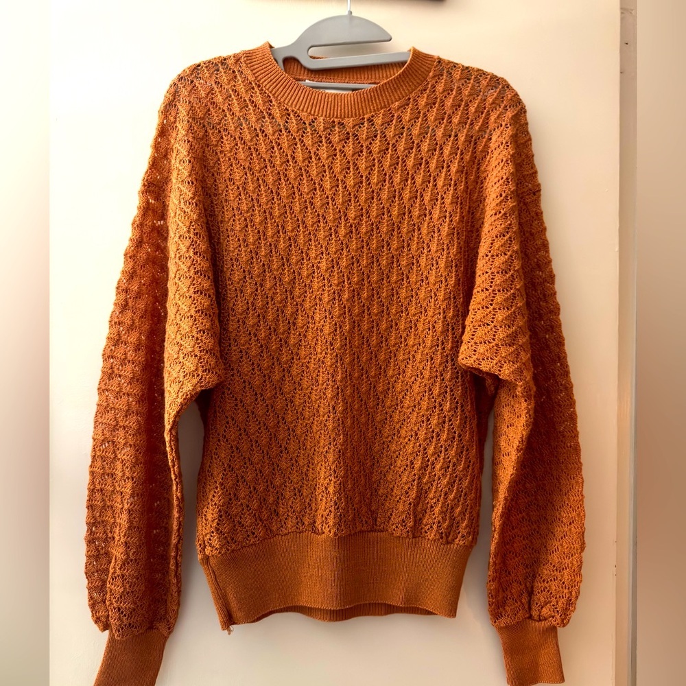 Vintage It’s pure Gould crocheted sweater​